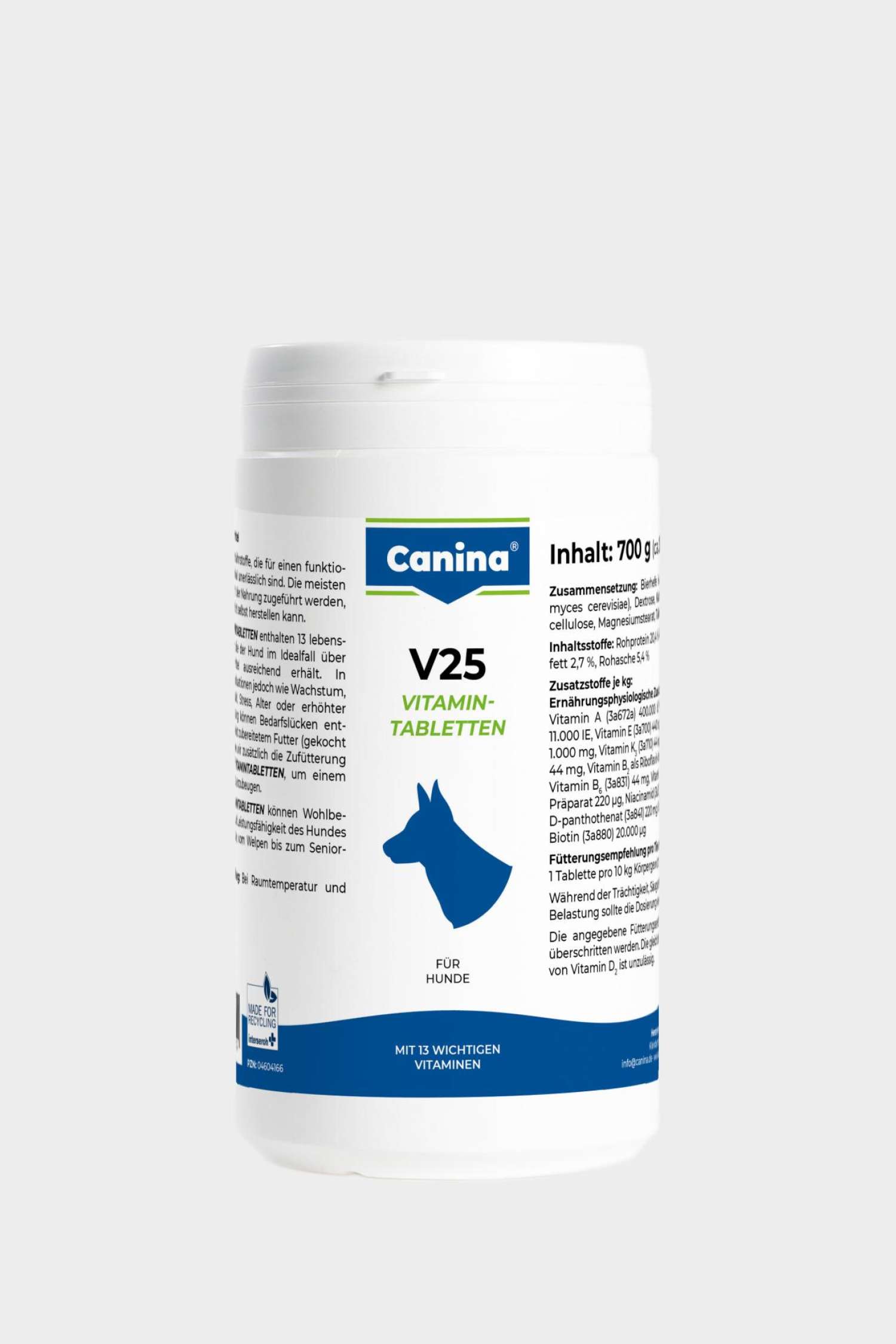 V25 vitamin tablets