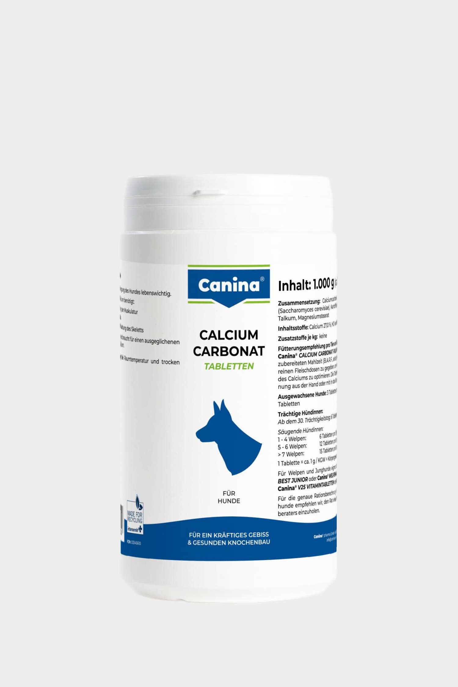 Calcium carbonate tablets